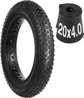 PASLDA SU8 Electric Bike Replacement 20x4.0 Fat Tire & Inner Tube