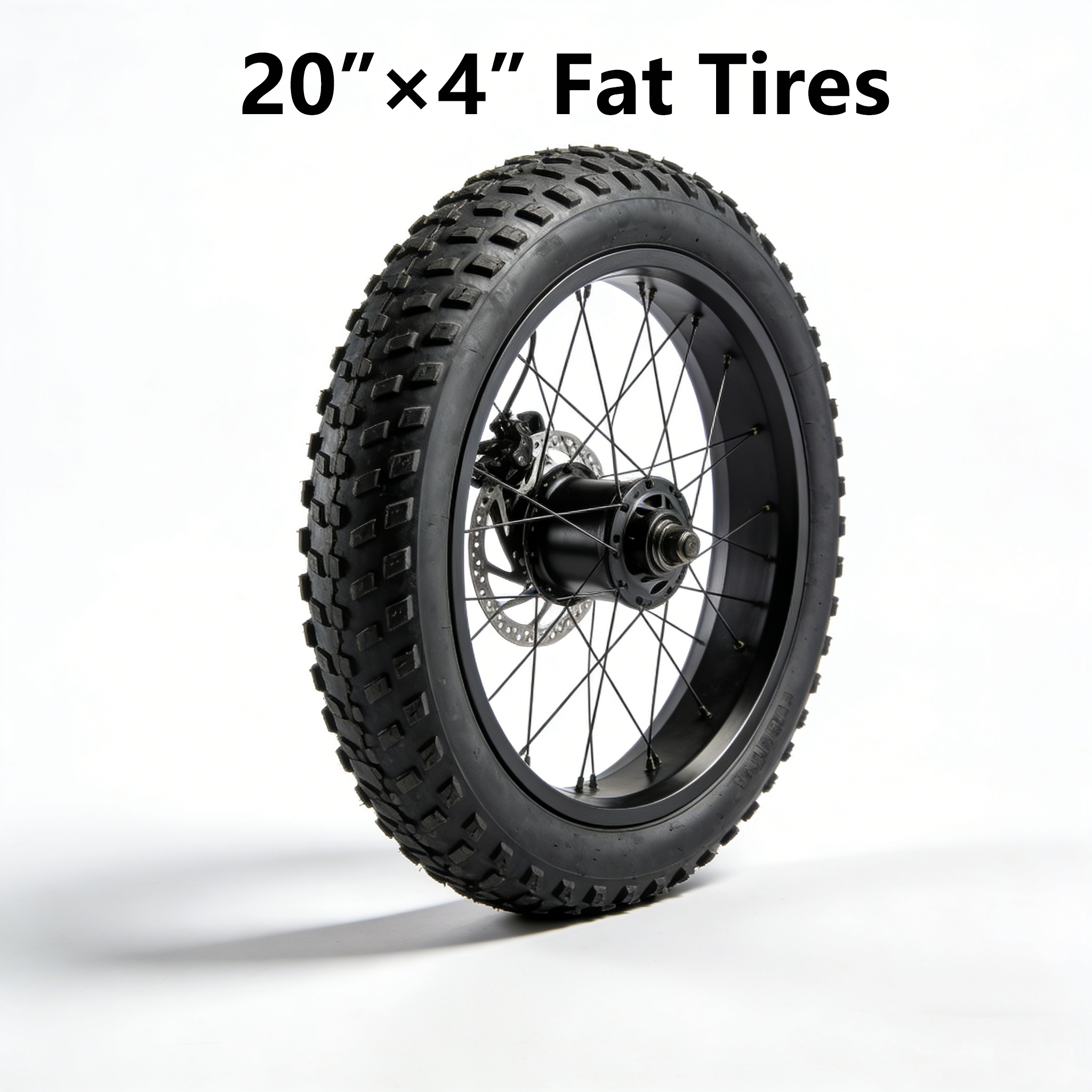 PASLDA SU8 Ebike Replacement 20"×4.0" Fat Tire & Inner Tube - Heavy-Duty, Puncture-Resistant for Off-Road & Snow Riding
