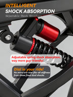 PASLDA 1500W Peak Power All-Terrain Electric Bike with 48V 15.6AH Removable Battery, 7-Speed Shifting, Fat Tire Off-Road Electric Moped, LCD Smart Display, Fast Charging, and BMS Battery Protection.