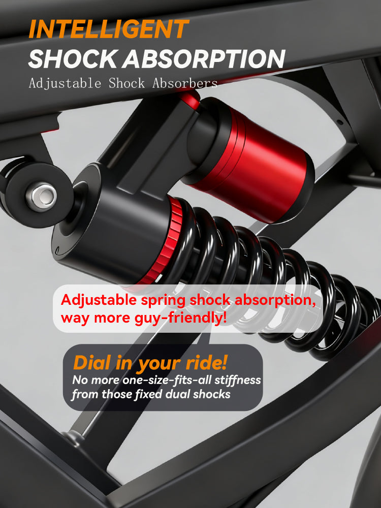 PASLDA 1500W Peak Power All-Terrain Electric Bike with 48V 15.6AH Removable Battery, 7-Speed Shifting, Fat Tire Off-Road Electric Moped, LCD Smart Display, Fast Charging, and BMS Battery Protection.